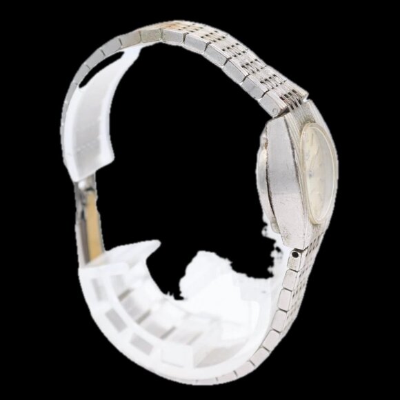 Vintage Gruen Precision Ladies Mechanical Wristwatch 227-6 Swiss Steel & Chrome - Picture 2 of 4